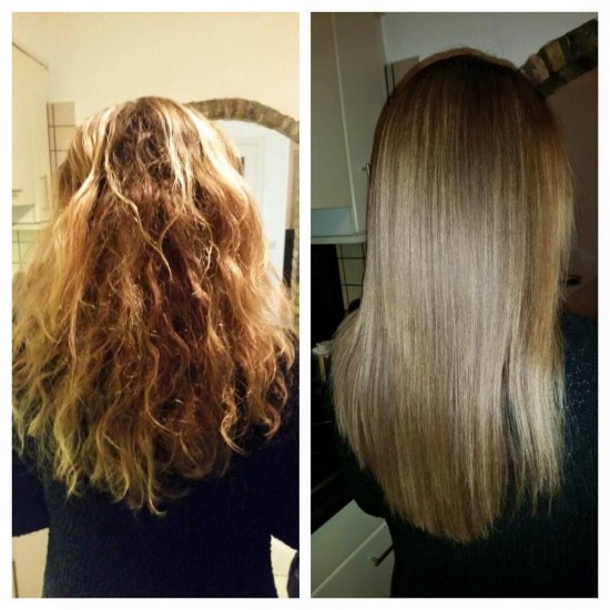Keratine behandeling — foto 3