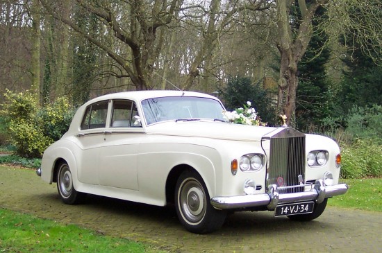 TOUWAUTO ROLLS-ROYCE SILVER CLOUD / BENTLEY S3 TE HUUR TROUWVERVOER HUREN — foto 3