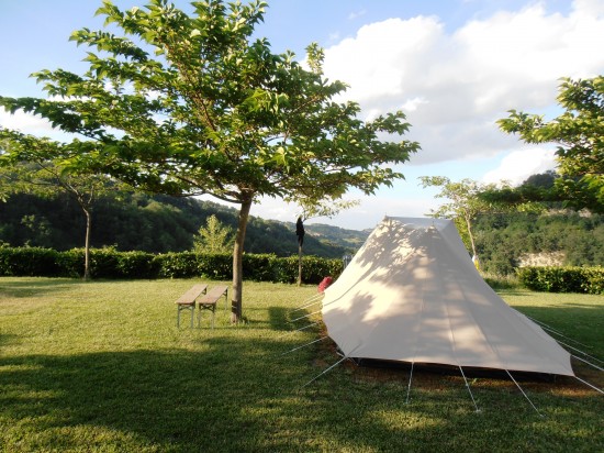 Minicamping, Bed en Breakfast en Outdoor in het zuiden van Le Marche Italie — foto 3