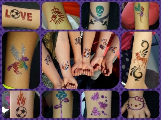 Schminken - Glittertattoo - Ballonartiest - Zandtekening - Knutselaktiviteiten — foto 3