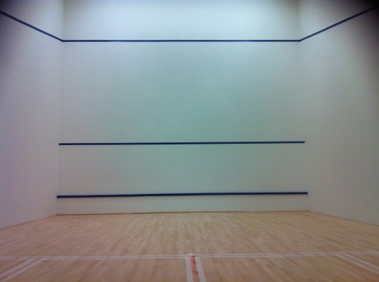 Aanleg onderhoud renovatie squashbaan squashbanen — foto 3