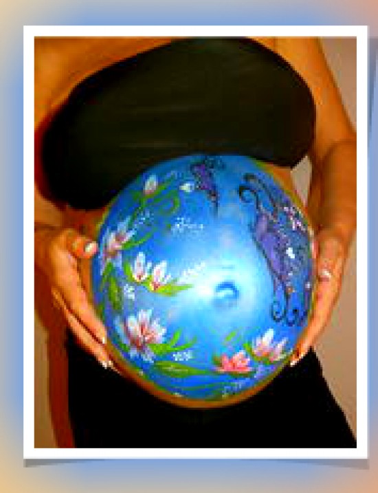 Bellypainting regio Rotterdam - Den Haag - Delft - Zoetermeer - Barendrecht - Spijkenisse - Zuid Hol — foto 3