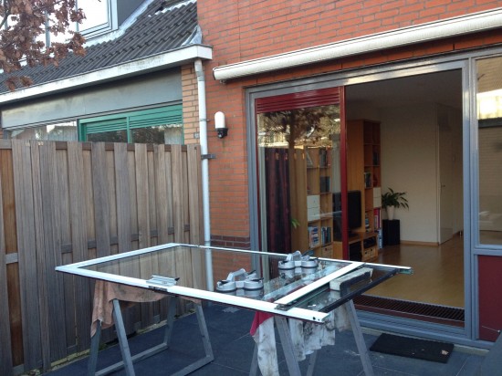 Schuifpui reparatie en versleten schuifpui wielen vervangen, de schuifpui reparatie specialisten — foto 3
