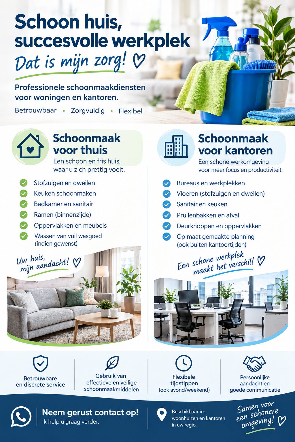 Allround klusser — badkamer, keuken & afwerking