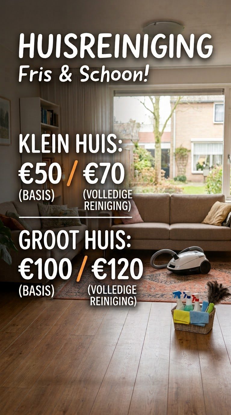 Schoonmaker Thuis of auto