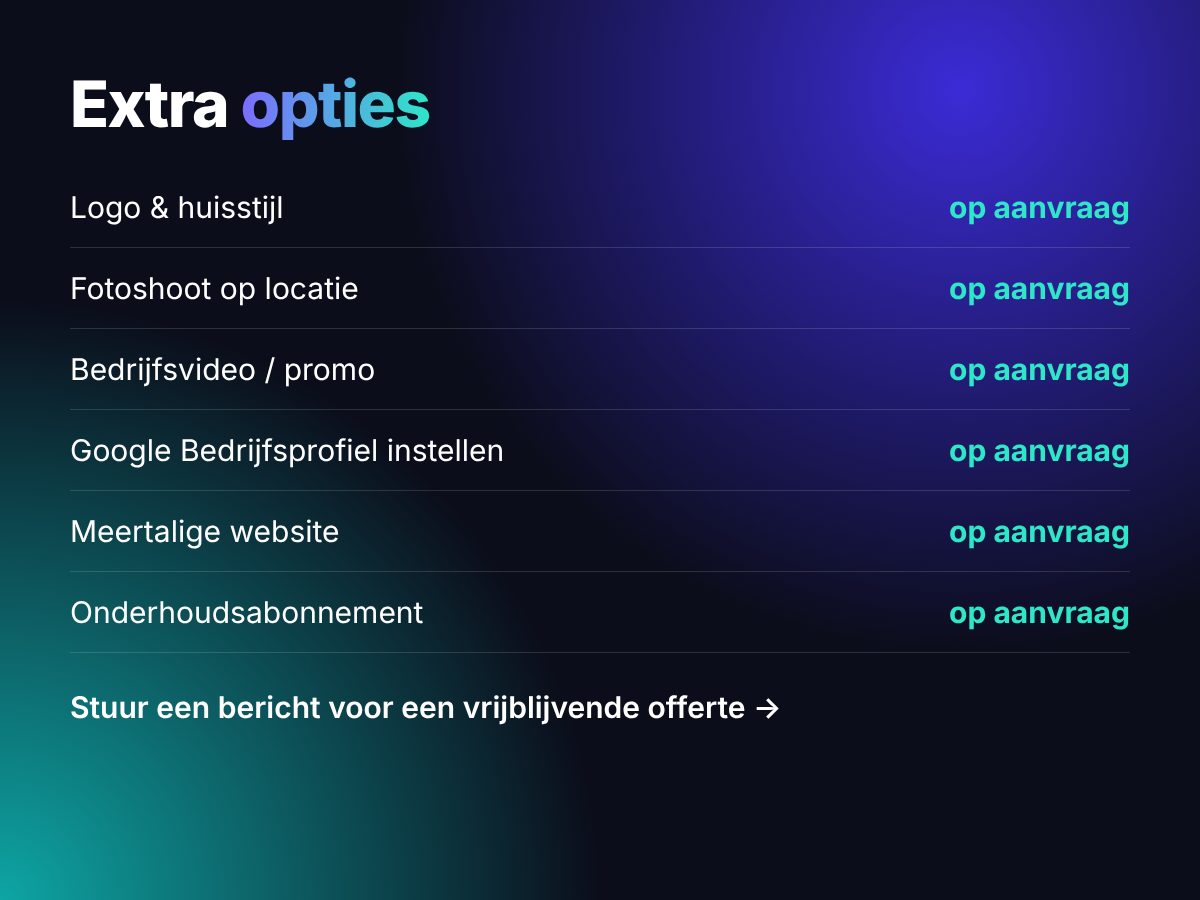 Professionele website op maat laten maken – vanaf €600 — foto 4