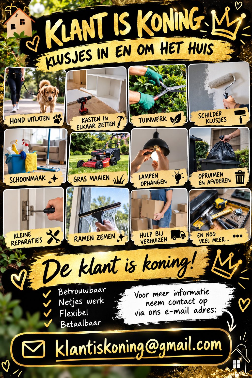 De klant is koning