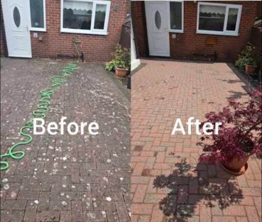 Roof cleaning driveway cleaning — foto 4