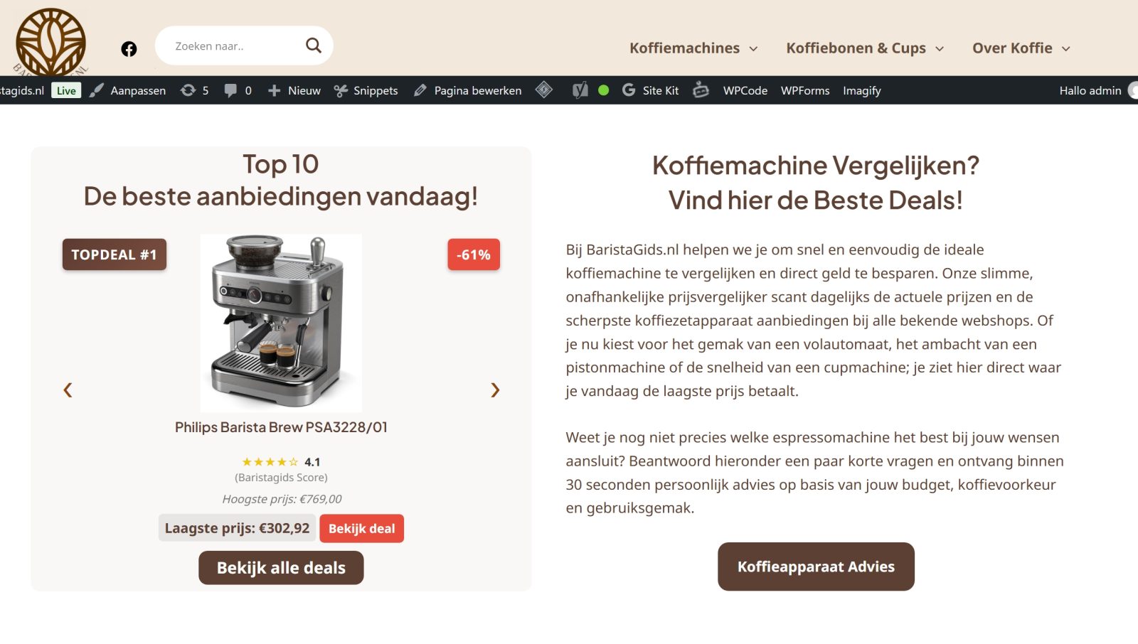 WordPress website laten maken vanaf €150 – betaalbaar en op maat — foto 1