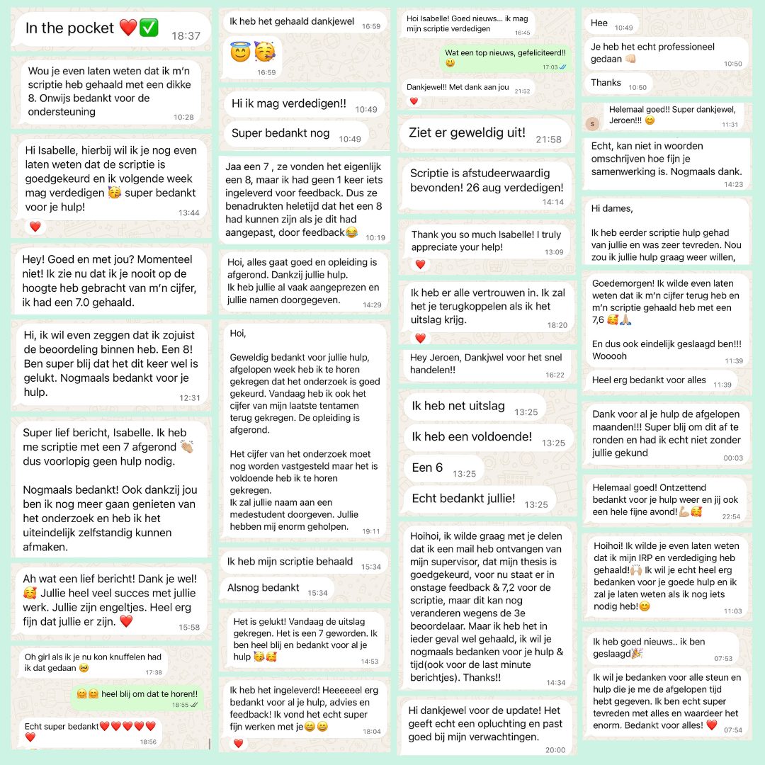 Persoonlijke online scriptiebegeleiding voor HBO en universiteit — foto 2