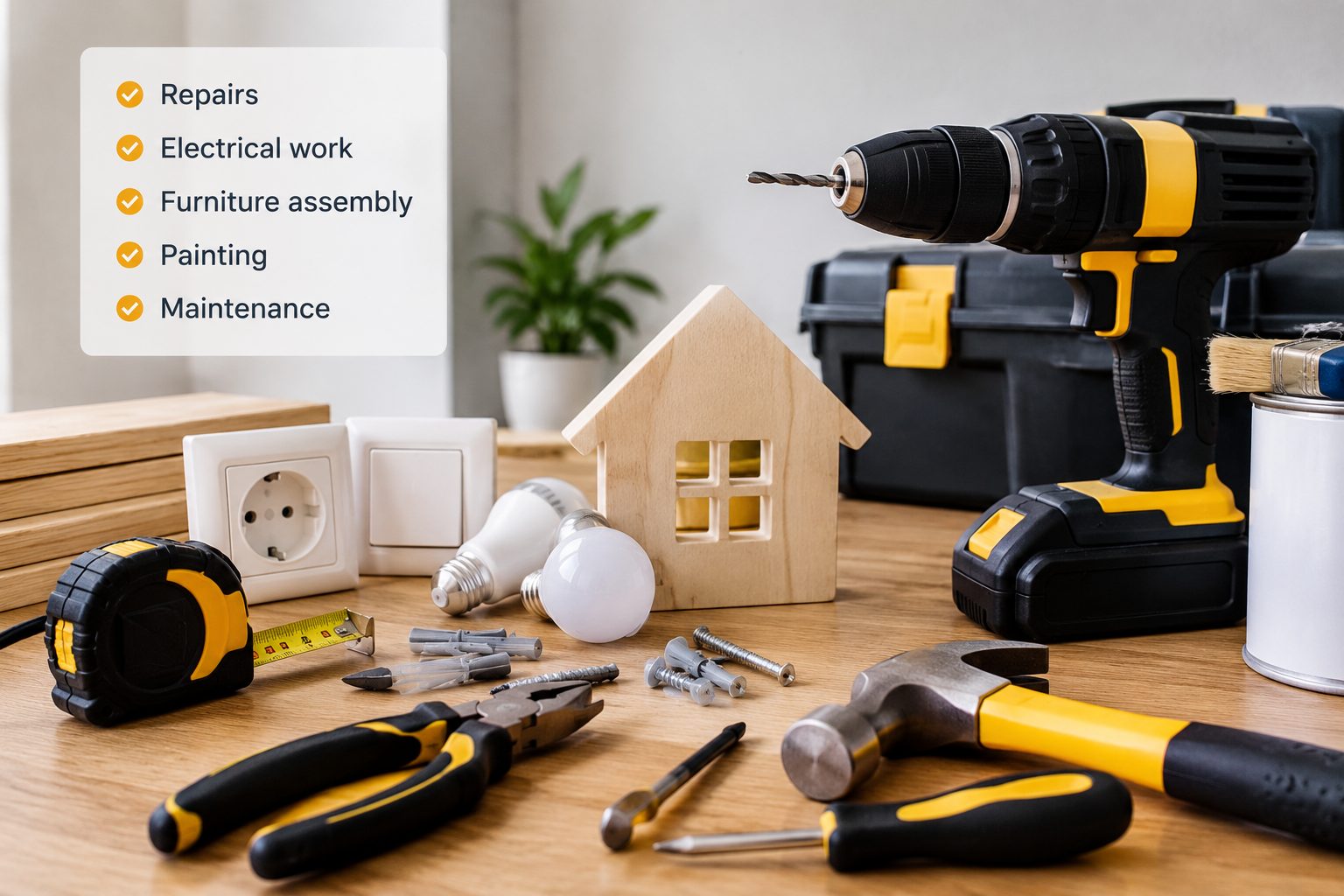 Allround Klusjesman Amsterdam|Handyman, Repairs & Montage