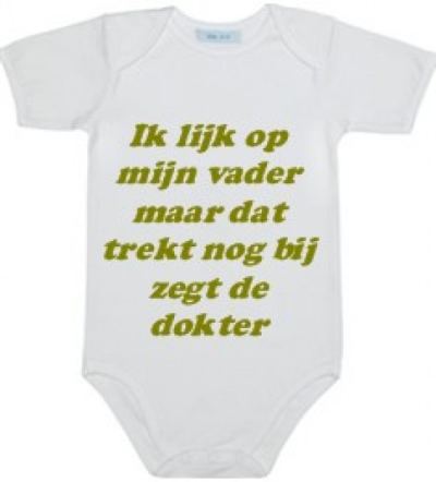 Bedruk zelf een rompertje!