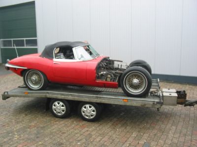 Autoambulance autotransporter trailer aanhangwagen, te huur