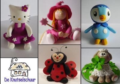 Fimoklei kinderpartijtje bij u thuis