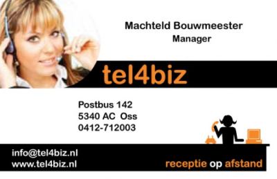 Uw telefoniste op afstand / telefoonservice / bereikbaarheid