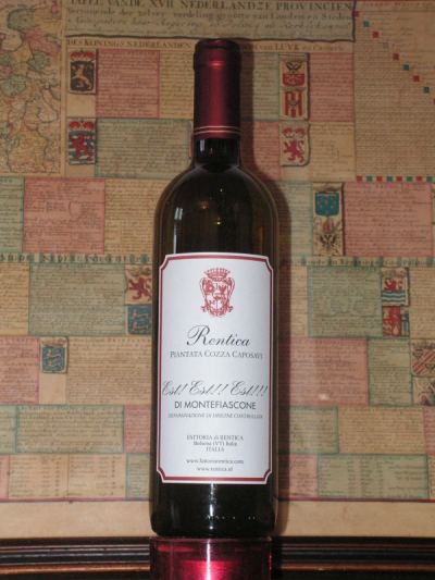 Heerlijke frisse italiaanse witte wijn