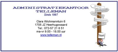 Boekhouding voor ZZP/vof, Advies, Belasting, Toeslag, ook Particulier tegen een VASTE PRIJS.