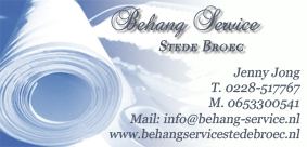 Behangster - behanger - behangen