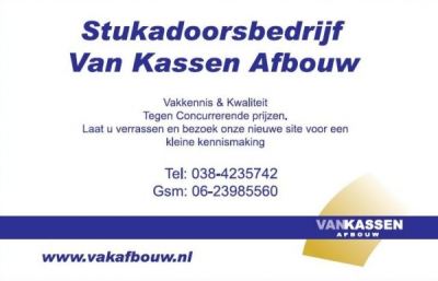 Stukadoor op korte termijn nodig??kom eens kijken!!