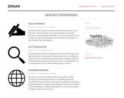 Wordpress - Website, SEO optimalisatie en schrijfhulp