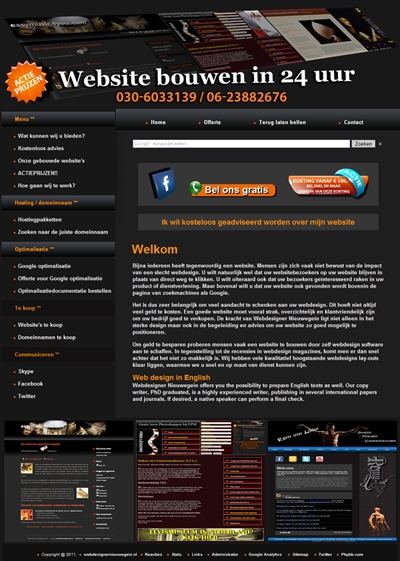 Webdesigner nieuwegein - utrecht