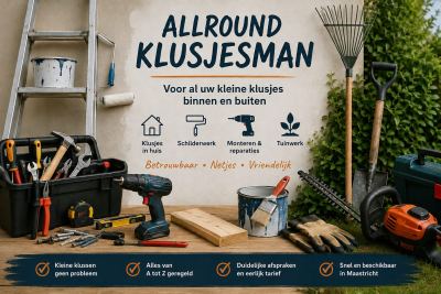 Blijft dat klusje maar liggen?