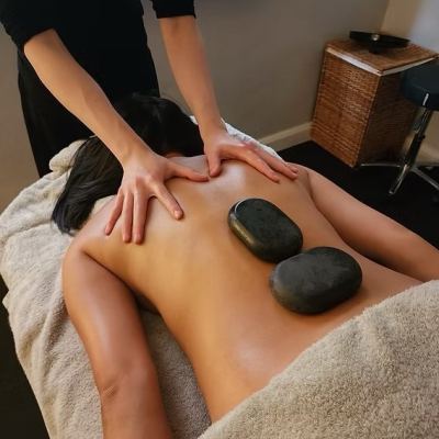 Hot stone massage & ontspanning