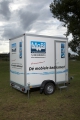 te huur mobiele badkamer (douchewagen)