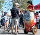 rijdende reclame op de segway